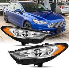 For 2017 2018 2019 2020 FORD FUSION Energi SE Hybrid SEL Halogen Headlight