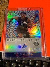 2020 PANINI ILLUSIONS KRISTIAN FULTON 15/99 SEALED AUTOGRAPH ROOKIE SIGNS RS13