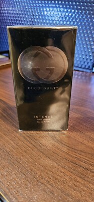 Gucci Guilty Intense Pour Homme Men EDT 3.0 Oz / 90 ml Discontinued Rare Sealed