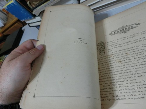 Collier's Encyclopedia Social Commercial Information 1883 - Picture 4 of 6