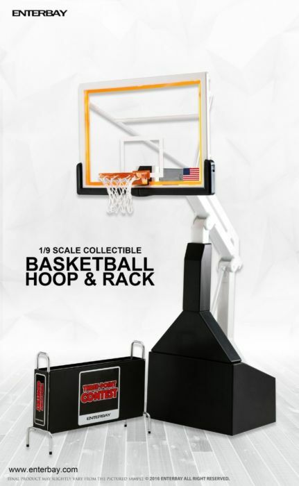 NBA - Basketball Hoop & Rack 1/9th Scale Enterbay Accessory NBA - Basketball Hoop & Rack 1/9th Scale Enterbay Accessory