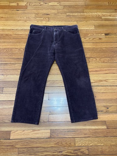 Vintage LL Bean Double L Mens Corduroy Pants Size 38x28 Brown Cotton (Tag 40x30)