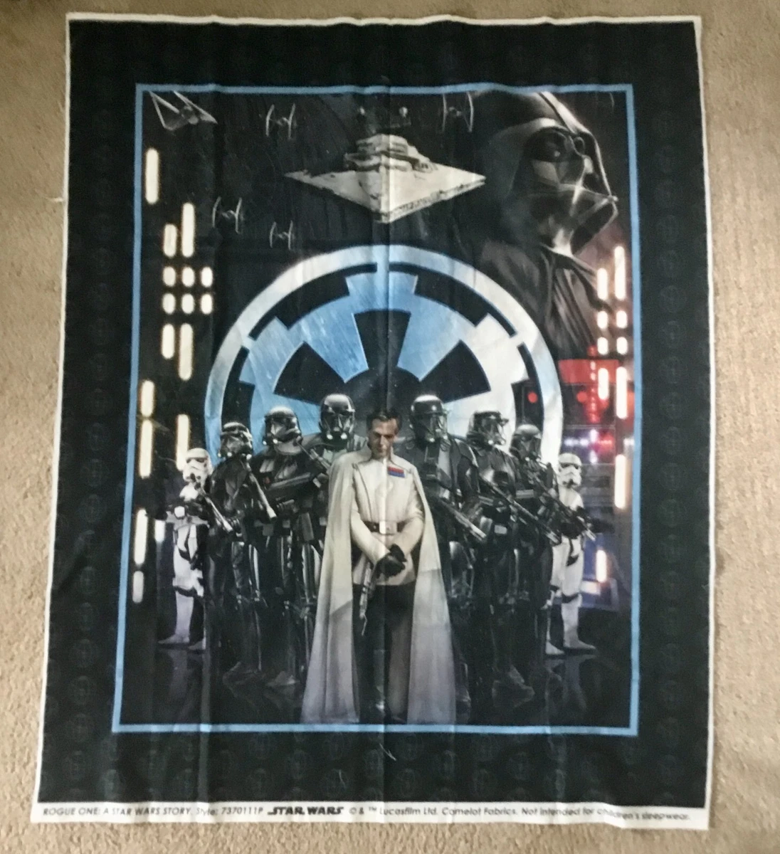 Darth vader cheap fabric panel
