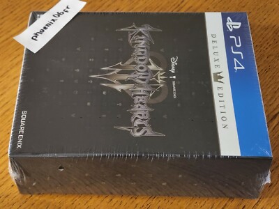 Brand New! Kingdom Hearts 3 III Deluxe Edition (Sony PlayStation 4 Brand New! Kingdom Hearts 3 III Deluxe Edition (Sony PlayStation 4