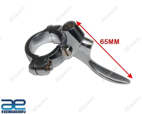 Für Royal Enfield Dekompressor Hebel Messing Chrom Beschichtet ECS - Bild 3 von 14