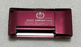 Nintendo Gameboy Micro Console 20th Anniversary Famicom Tested