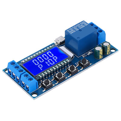 5V 12V 24V Timer Delay Relay Modul Verzögerung off Zeitrelais 0.01s-9999min LCD.