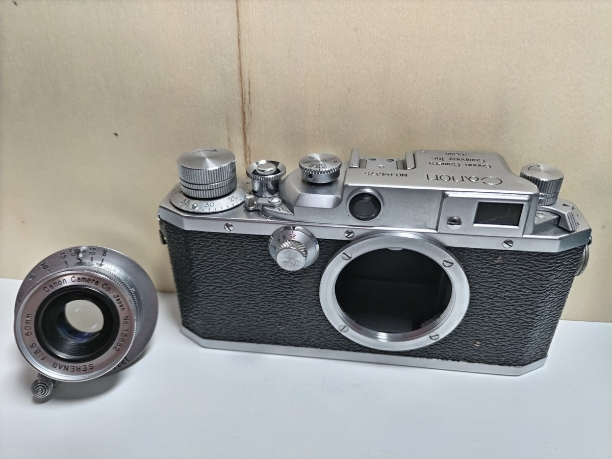 EXC+5】Canon Serenar 50mm f3.5 Lens L39 LTM Leica screw