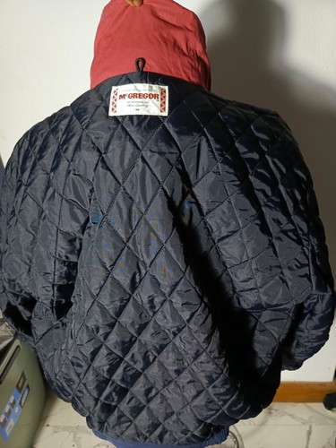 MCGREGOR Military Puffer Jacket Double Sided Blue/Black Heavy | P:24, L:25 - Picture 15 of 15