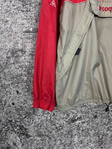 Men’s Le Coq Sportif Vintage Jacket Anorak Windbreaker Size L Large - Picture 4 of 23