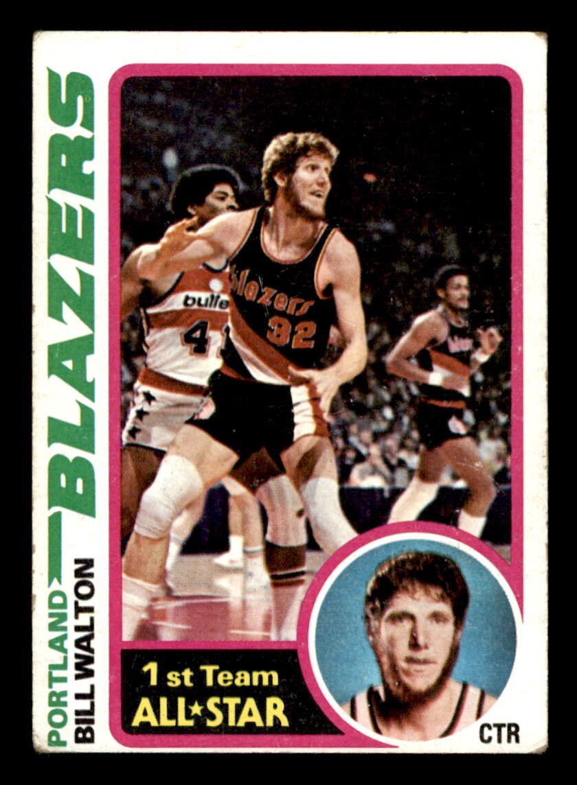 1978 Topps Basketball #1 Bill Walton VG *d2