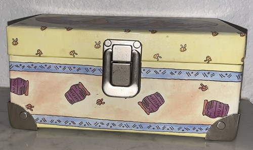 DISNEYS CLASSIC POOH Bear Jewelry Trinket Keepsake Box Mirror Piglet - Picture 2 of 7