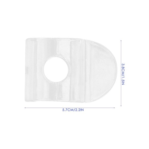 4PCS Cordless Shade Handles Roller Window Shades Pulls Transparent Blind Handles - 第 3/12 張圖片