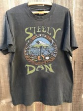 Rare Steely Dan Band 1993 Short Sleeve Charcoal Unisex Tshirt Reprint S-5XL