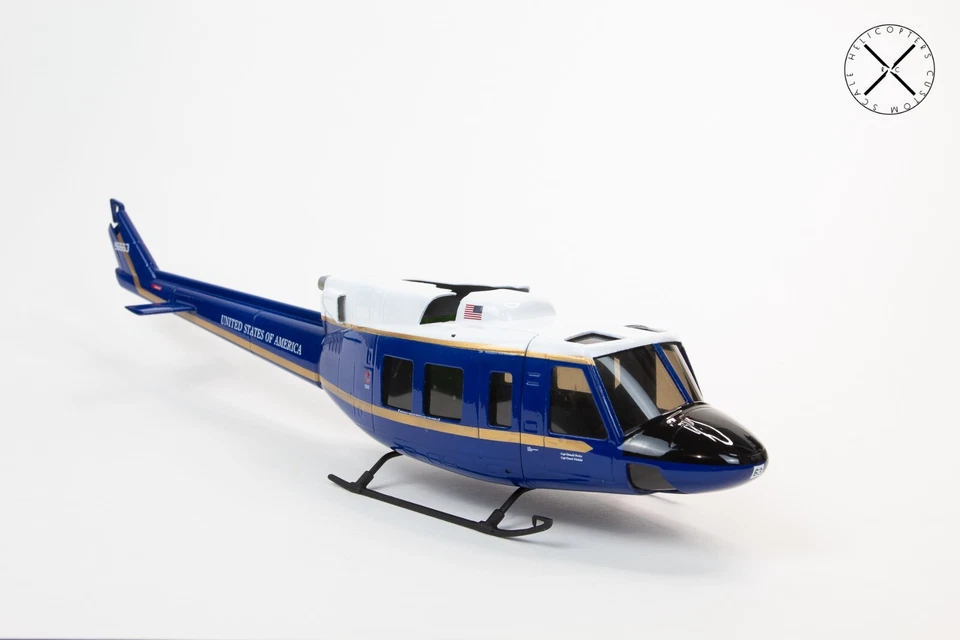 Fuselage kit Bell 212 UH-1N USAF 1st Sq for Goosky S1, OMP Hobby M1 and others - Image 2 of 4