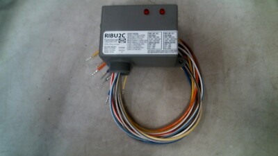 RIB RIBU2C ENCLOSED (2) RELAY 10-30VAC/DC 120VAC SPDT -FREE SHIPPING