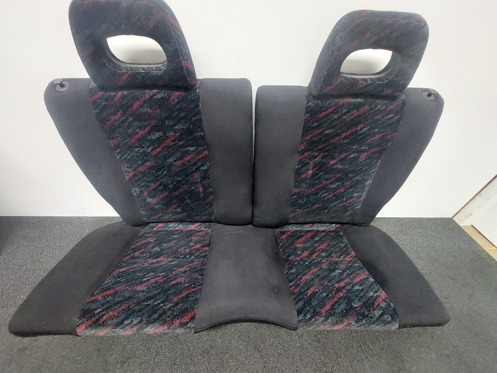 RARE EDM ZENKI CONFETTI rear seat Honda CIVIC HATCHBACK EK4 EK9 9698