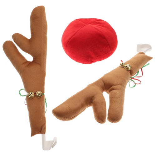 Reindeer Car Christmas Auto Decoration Christmas Car Ornaments