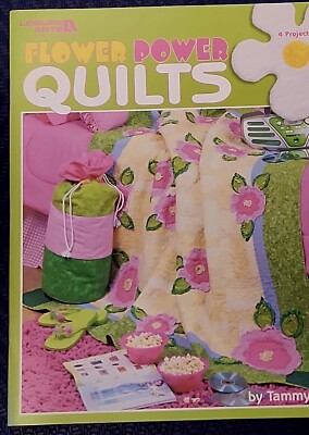 Flower Power Quilt Pattern Book Leisure Arts Tammy Todd 