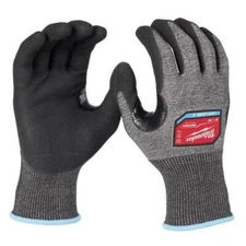 Milwaukee Men's Dipped Gloves Black/Gray Medium