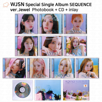 WJSN Speical Album Sequence Jewel Case version CD inlay Photobook