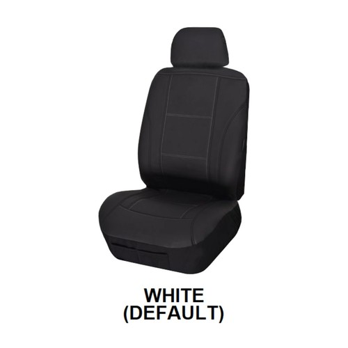 SINGLE STITCHED LEATHER LOOK SEAT COVER FOR MERCEDES BENZ SLK320 - Picture 3 of 5