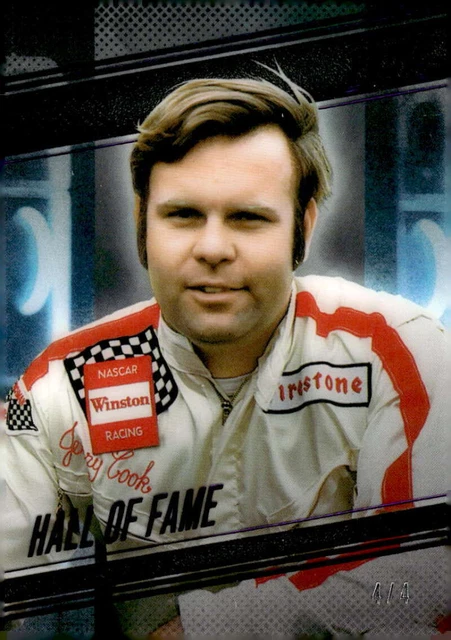JERRY COOK 2023 Panini Prime /4 Purple #59 NASCAR Hall of Fame  ID:92726