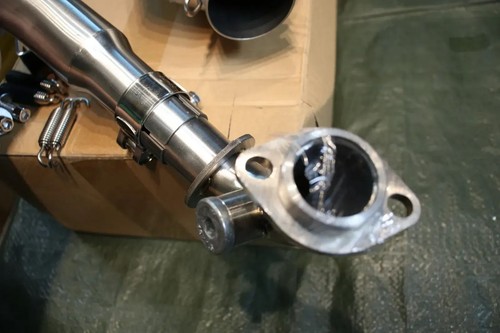 Sport Auspuff Vespa GTS 300 (2006-2017) Komplett mit Krümmer Marmitta Exhaust - Bild 5 von 7