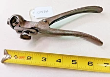 Saw Set, MORRILLS Antique Hand Saw Tooth Setter, Patented Dec. 24, 1880, USA