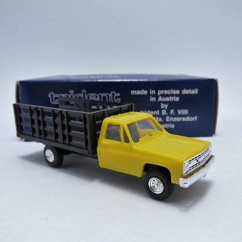 Trident 90153Y Chevrolet pick up con plataforma de madera. Escala 1/87 H0 (4279) - Imagen 2 de 7