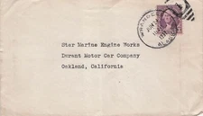 Star Marine Engine Works Durant Motor Car Boat Dealer Oakland CA US Cover CV01
