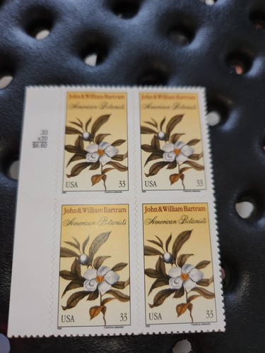 US Scott # 3314, John & William Bartram : Botanists, 1999 33¢ Stamp, MNH 4