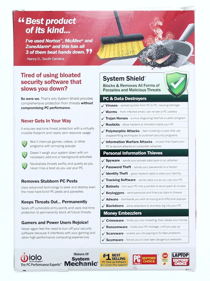 IOLO TECHNOLOGIES System Shield AntiVirus & AntiSpyware Software - Image 2 of 2