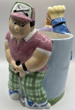 Golfers planter/pen holder Lotus