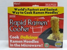 Rapid Ramen Cooker As Seen on TV Cooks in 3 Minutes Fast & Easy Rapid Brands New