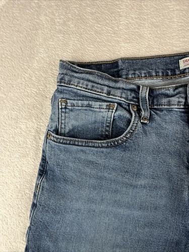 Signature Levis Strauss mens Athletic light wash denim jeans size 33 - Picture 5 of 10