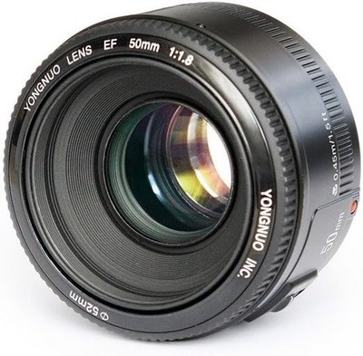 YN50mm F1.8 Lens Large Aperture Auto Focus Lens Compatible with Canon EF Mount
