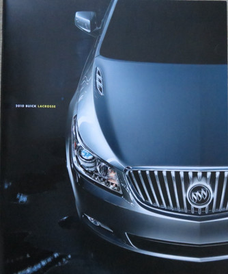 2010 Buick Lacrosse USA Prospekt Brochure, 32 Seiten