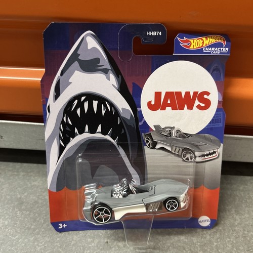 NEW Mattel Hot Wheels JAWS Character Car 1:64 Collectible 2022 in Sealed Pkg