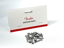REAL Fender Pickup Selector Switch Mounting Screws Tele Strat Etc Chrome 12-Ct