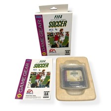 FIFA International Soccer (Sega Game Gear, 1994) CIB w/ Manual