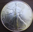 2021-W 1oz Silver Eagle Dollar Ungraded Coin Beautiful Condition