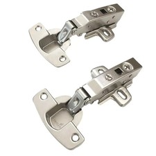 2 x Hettich Sensys 10334 Soft Close Hinges 110 Degree Full Overlay & Mounts