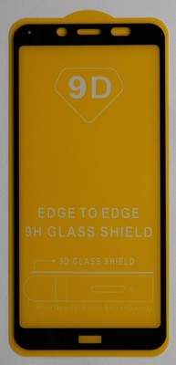 Xiaomi Redmi 7A Panzerschutz Glasfolie 6D Schwarz FullCover 9H Display Hartglas 