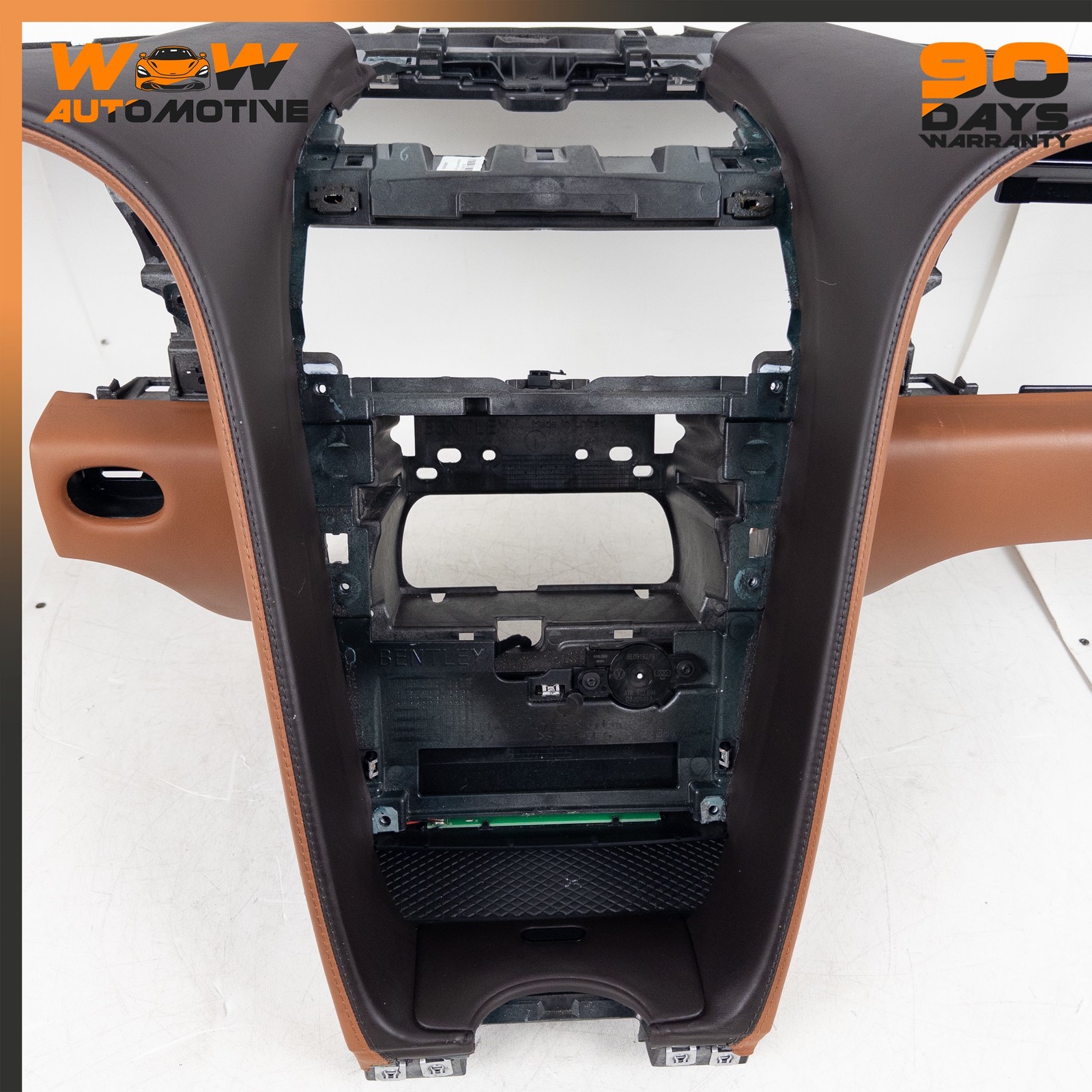 14-19 BENTLEY FLYING SPUR DASHBOARD INSTRUMENT PANEL COVER ASSEMBLY OEM