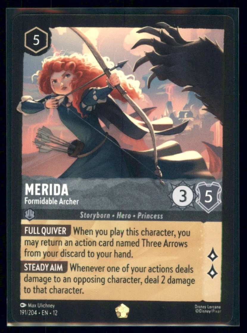 Merida-Formidable Archer 191/204 Wilds Unknown for sale | eBay