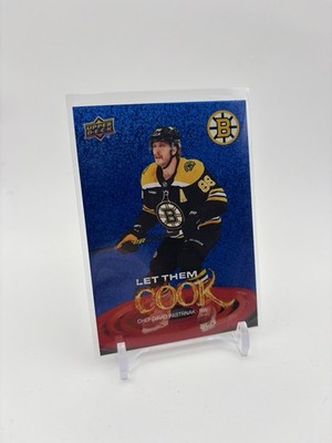 2025/26 upper deck  let them cook # ltc-5 davis pastrnak speckle #