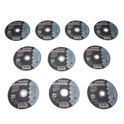 Metabo US655998010 6  x 0.045  x 7/8  Slicer-Plus Cutting Wheel 10-Pack