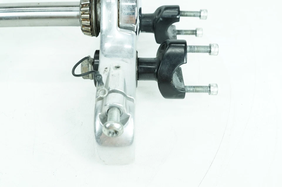 2007 Harley Dyna FXD Super Glide OEM Front Fork Upper Lower Triple Tree - Image 3 of 4