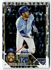 Maikel Garcia #US144 2023 Topps Update Silver Pattern Foilboard 5423